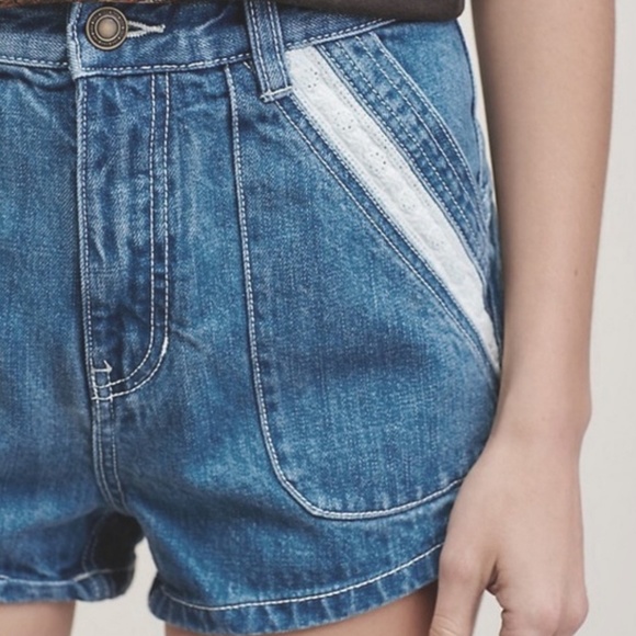 Free People Sweet Surrender Jean Shorts - Picture 3 of 8